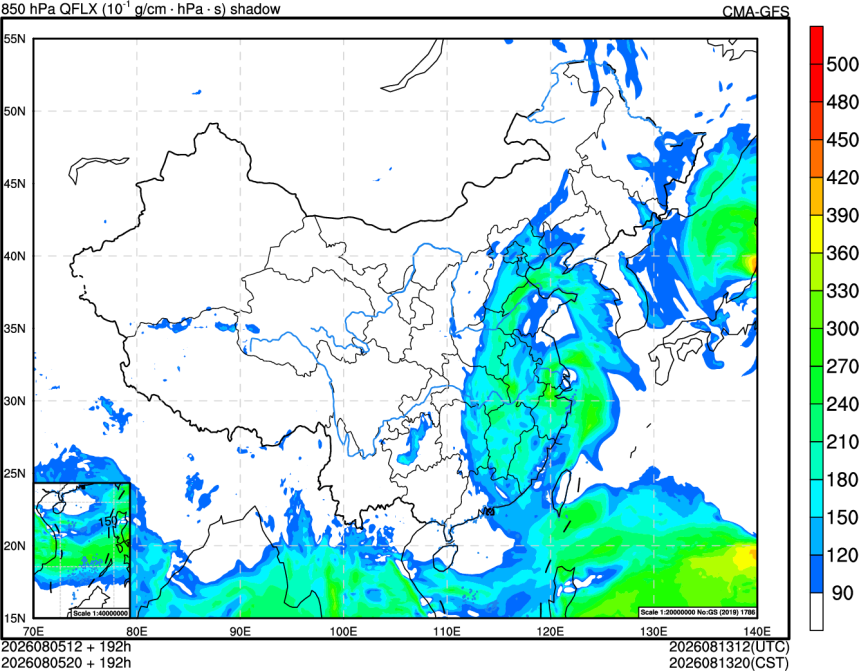 08/05 12时 +192小时