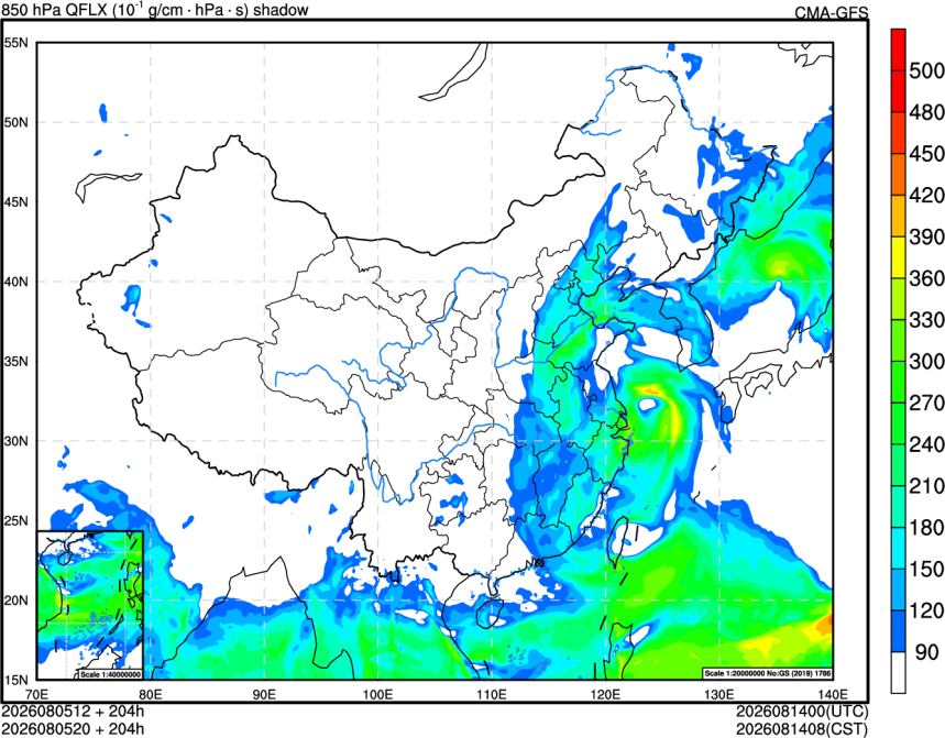 08/05 12时 +204小时