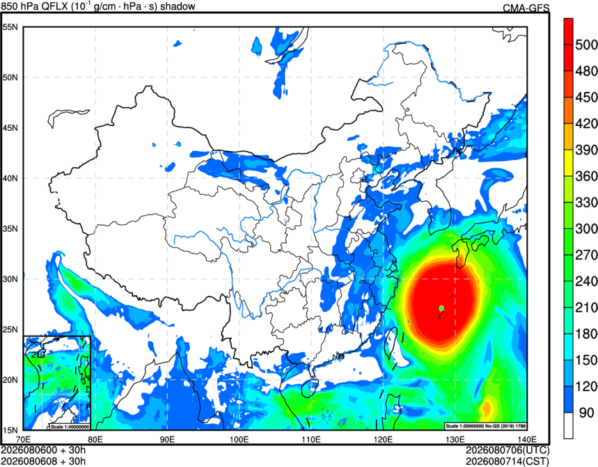 08/06 00时 +030小时