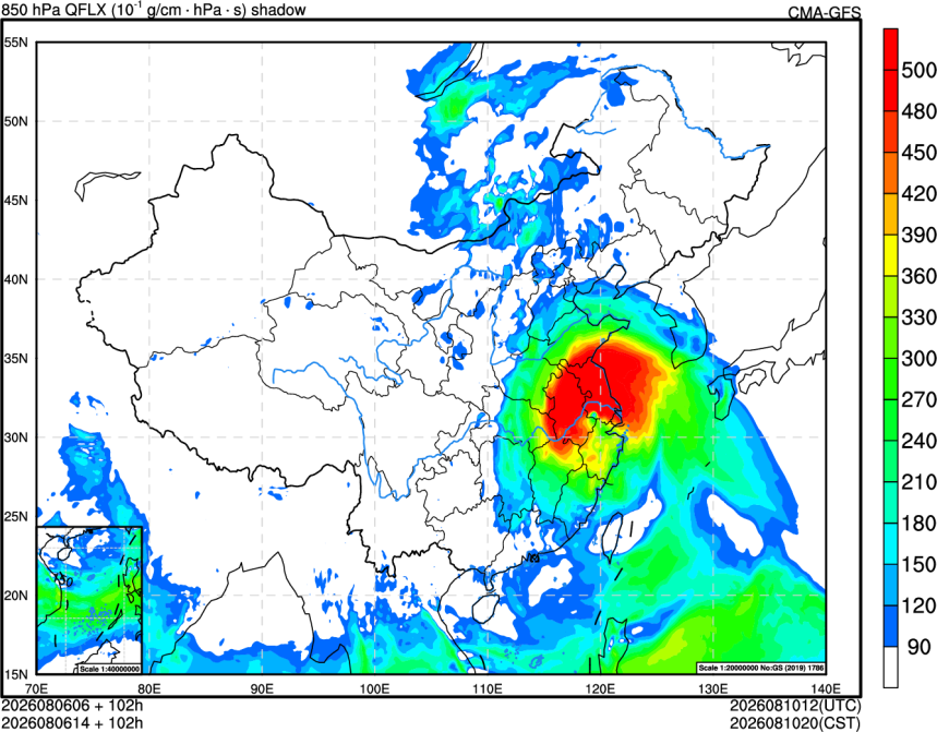 08/06 06时 +102小时