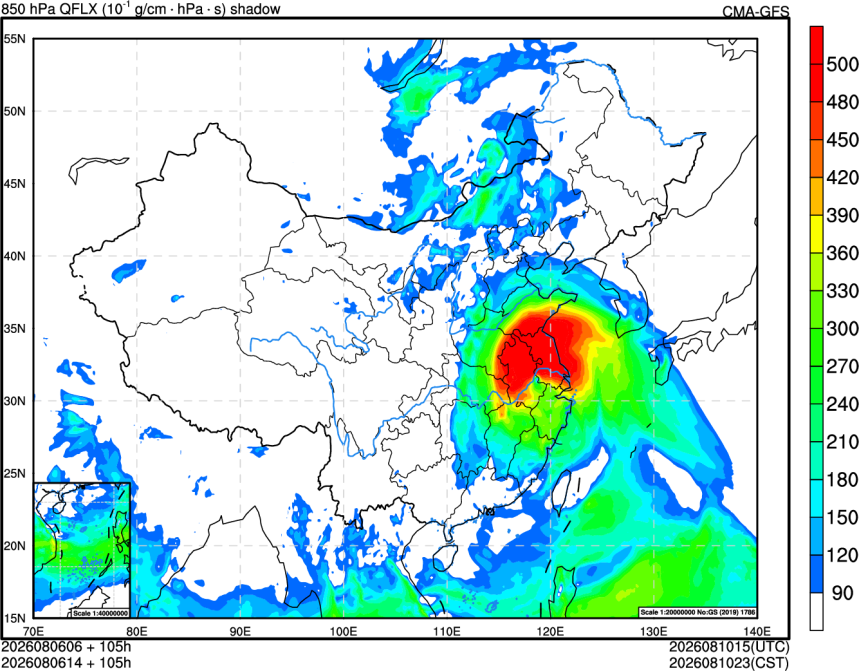 08/06 06时 +105小时
