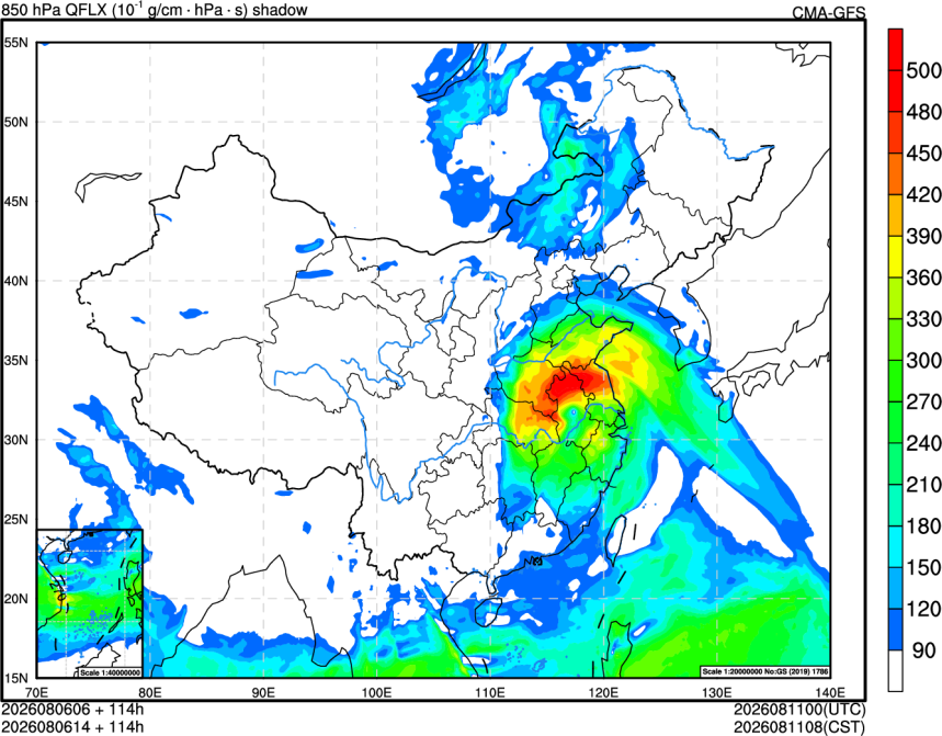 08/06 06时 +114小时