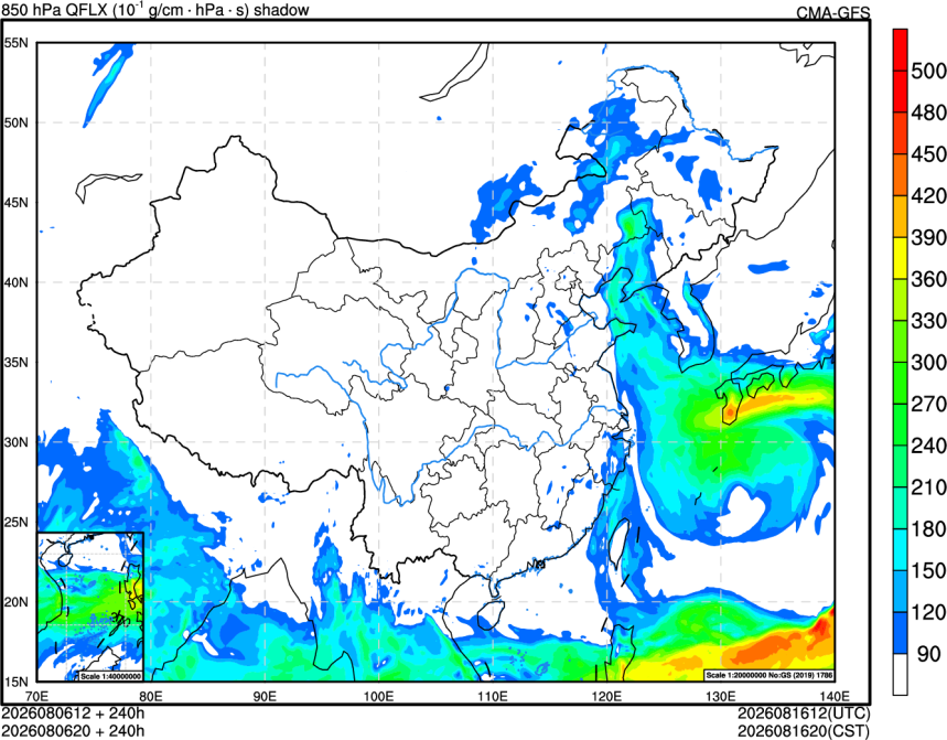 08/06 12时 +240小时
