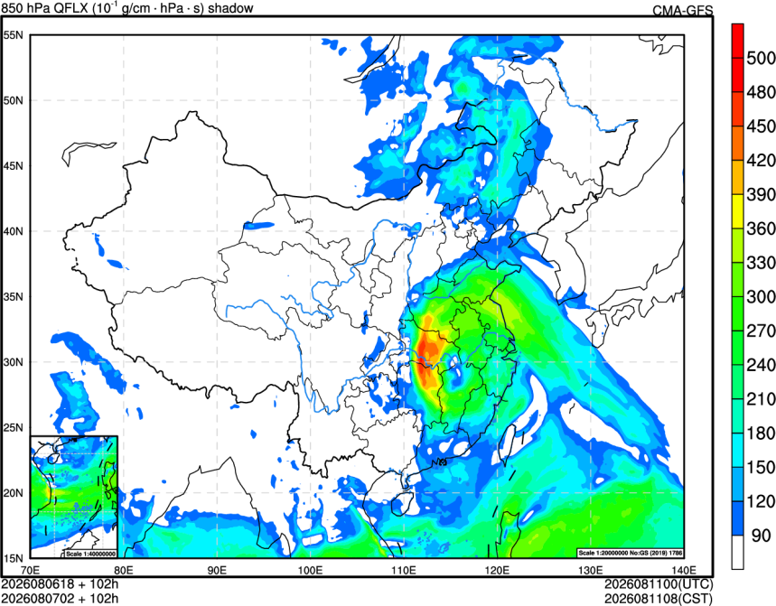 08/06 18时 +102小时