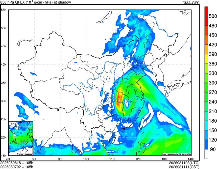 08/06 18时 +105小时