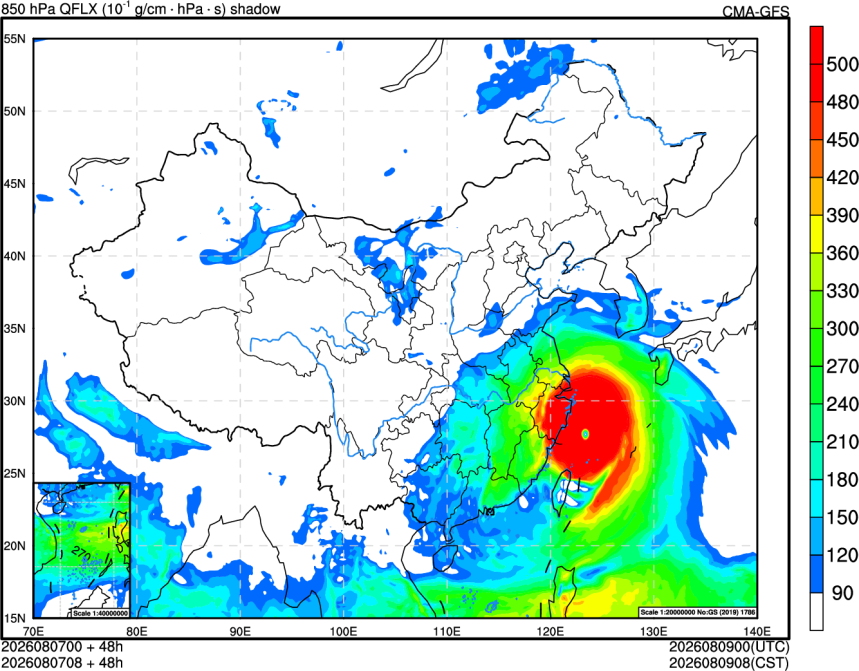 08/07 00时 +048小时