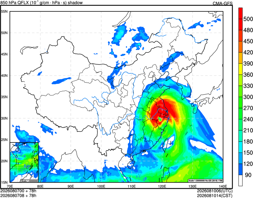08/07 00时 +078小时