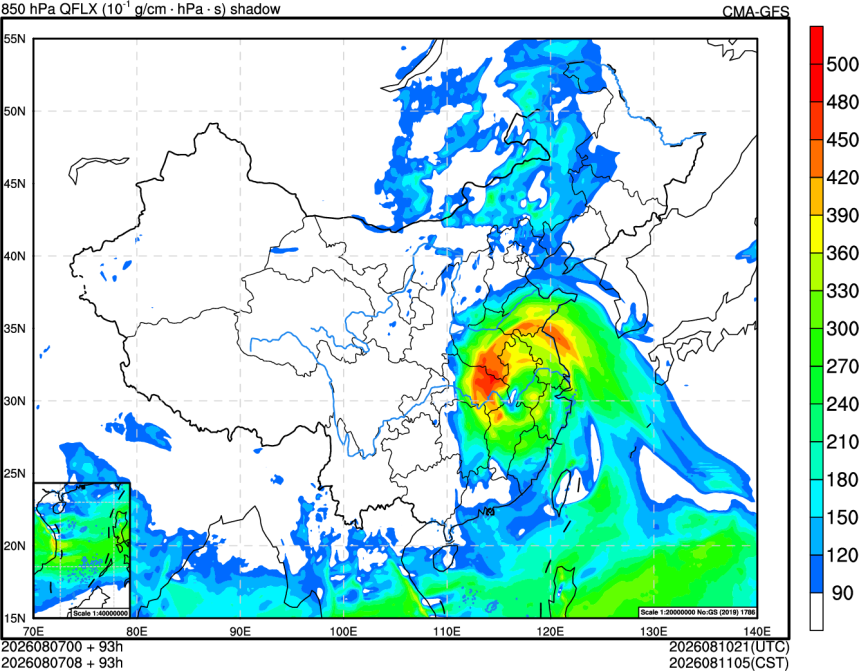 08/07 00时 +093小时