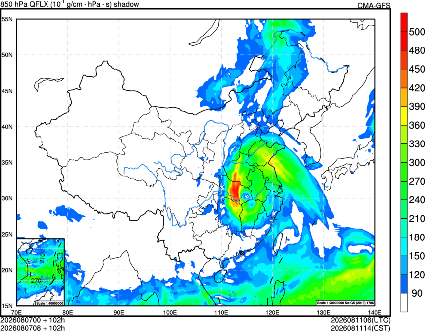 08/07 00时 +102小时