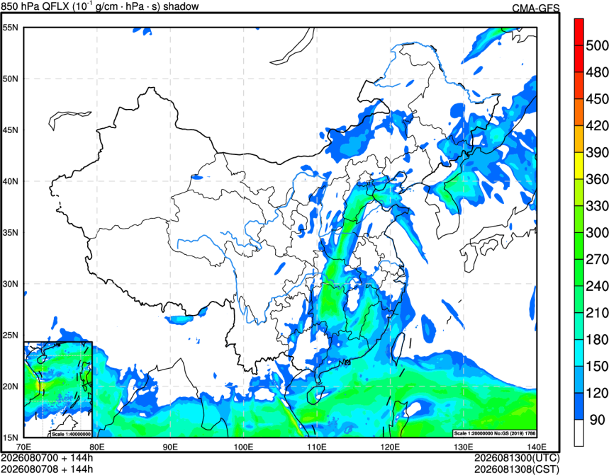 08/07 00时 +144小时