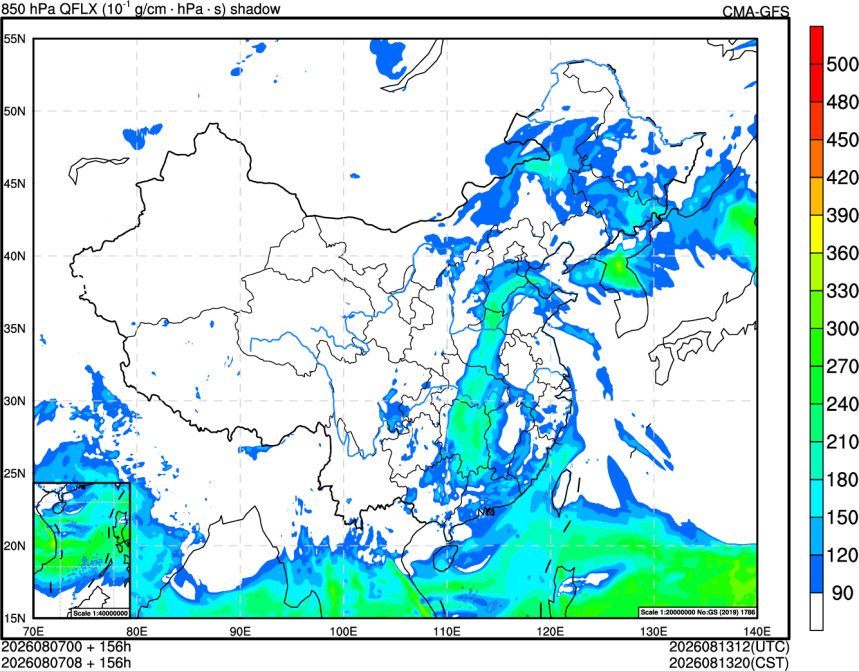 08/07 00时 +156小时