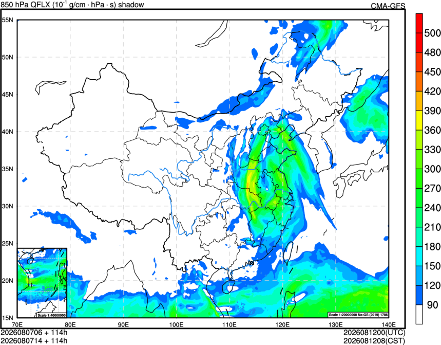 08/07 06时 +114小时