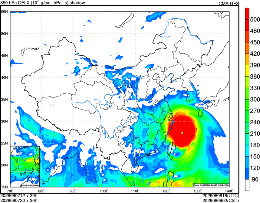 08/07 12时 +030小时