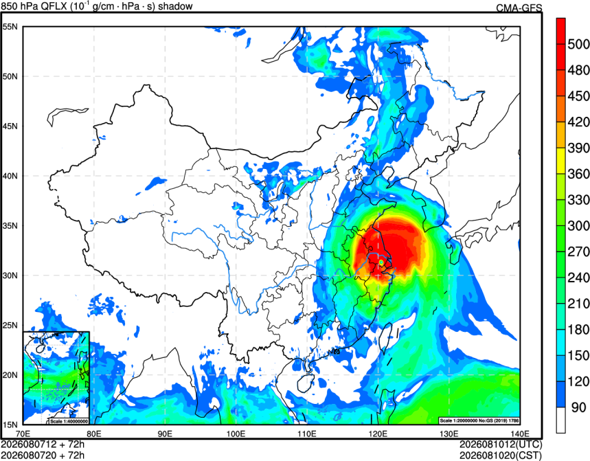 08/07 12时 +072小时