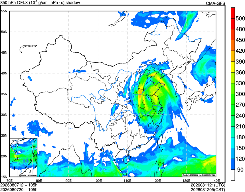 08/07 12时 +105小时