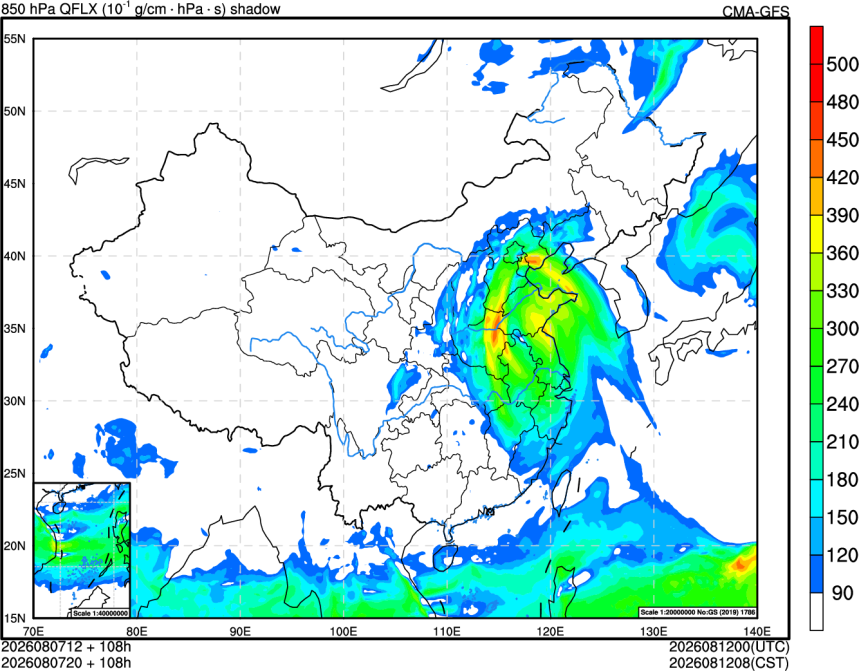 08/07 12时 +108小时