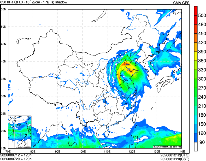 08/07 12时 +120小时