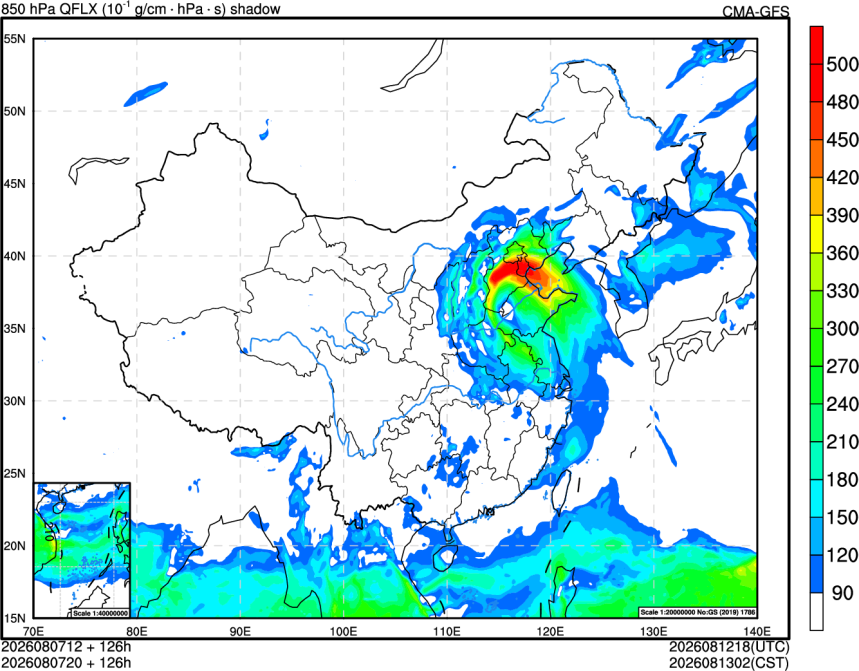 08/07 12时 +126小时