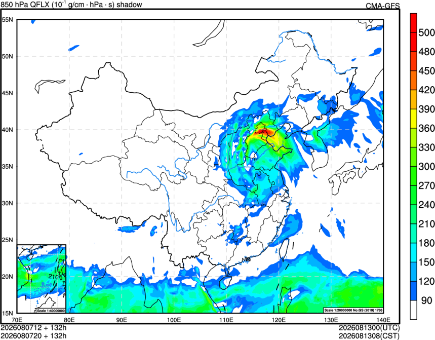 08/07 12时 +132小时