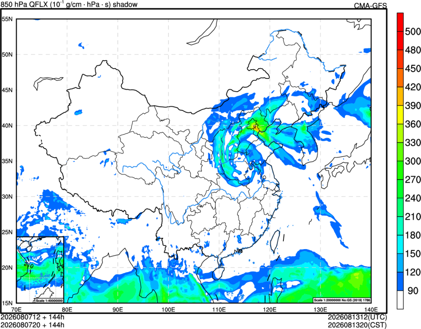 08/07 12时 +144小时