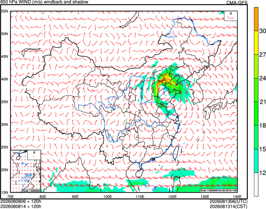 08/08 06时 +120小时