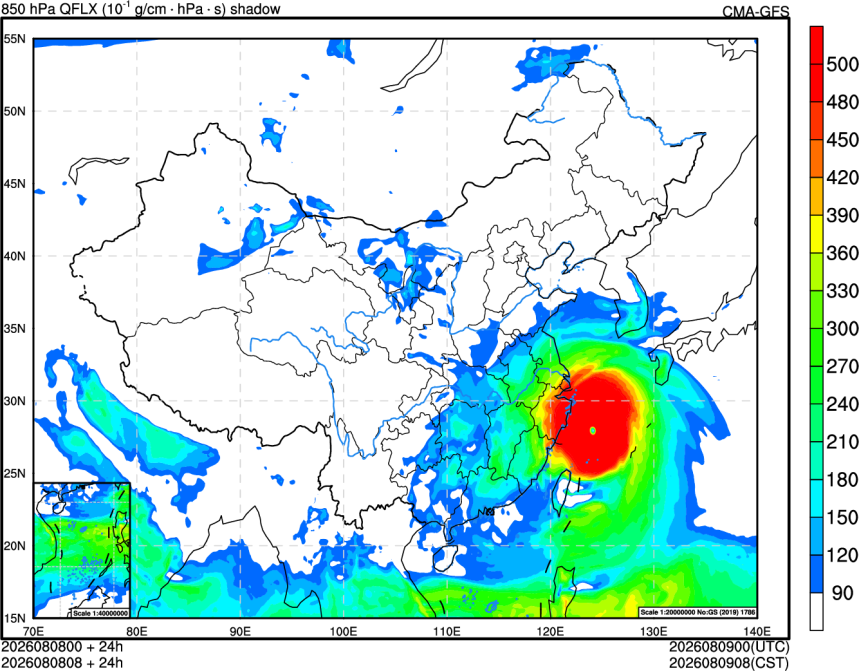 08/08 00时 +024小时