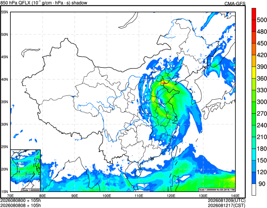 08/08 00时 +105小时