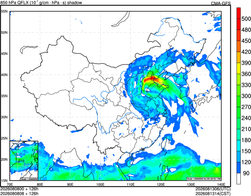08/08 00时 +126小时