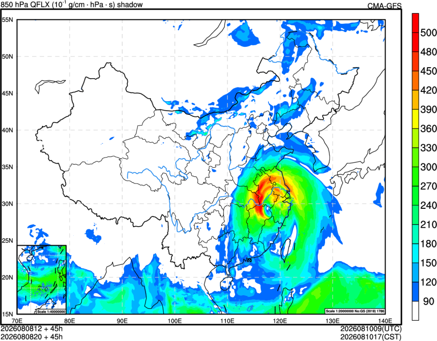 08/08 12时 +045小时