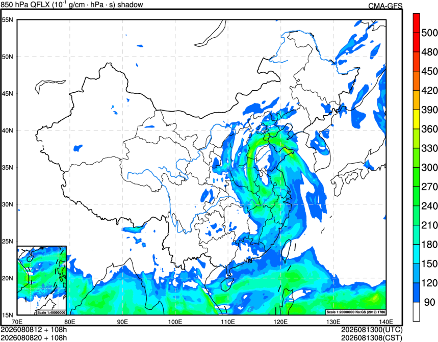 08/08 12时 +108小时