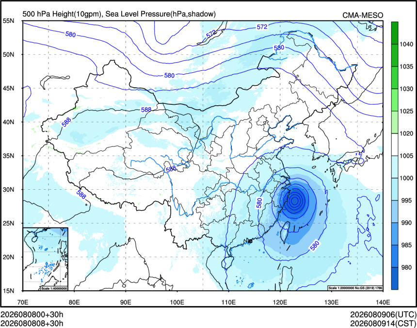 08/08 08时 +030小时