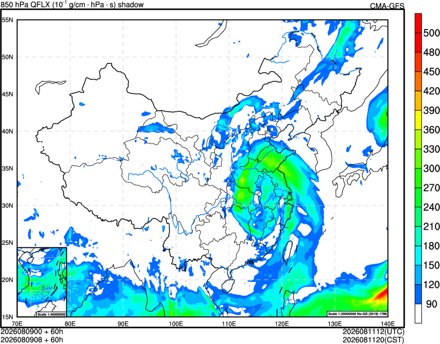 08/09 00时 +060小时