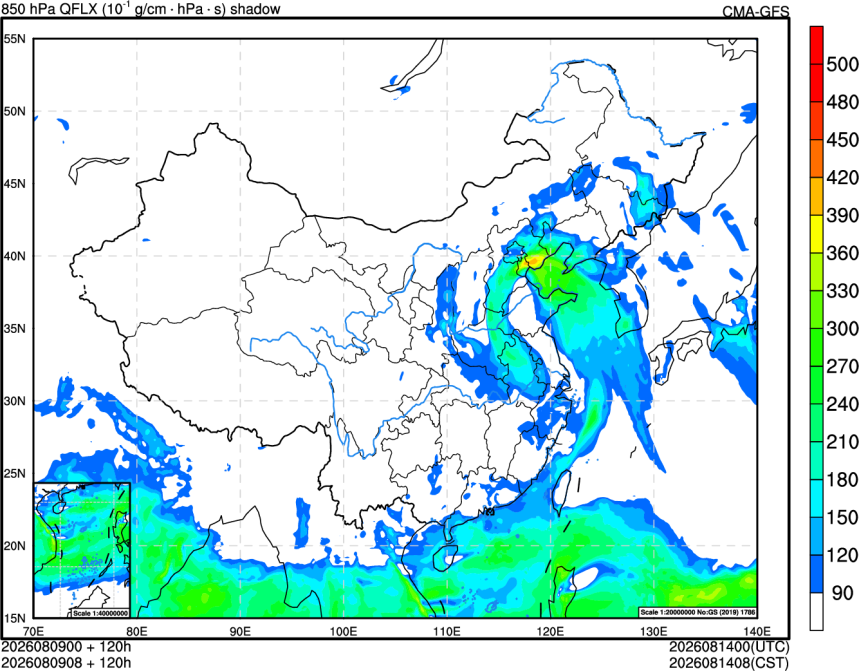 08/09 00时 +120小时
