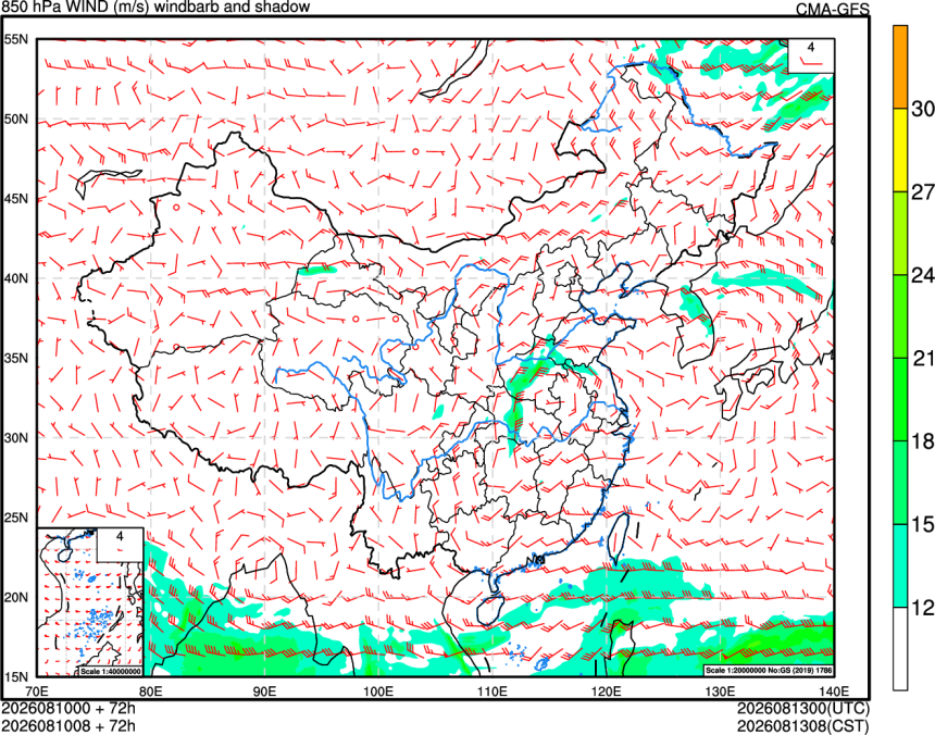 08/10 00时 +072小时