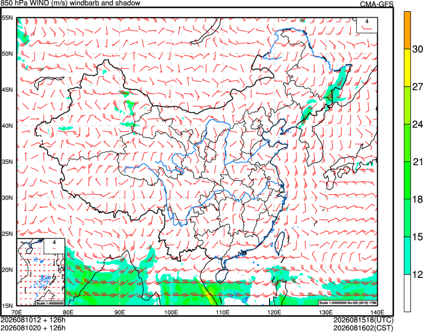 08/10 12时 +126小时