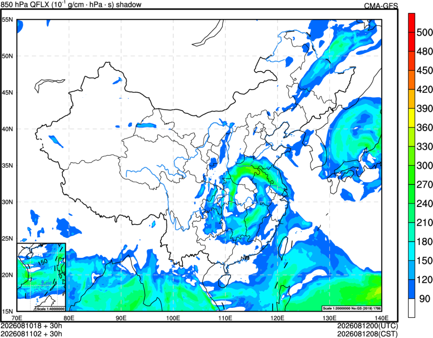 08/10 18时 +030小时