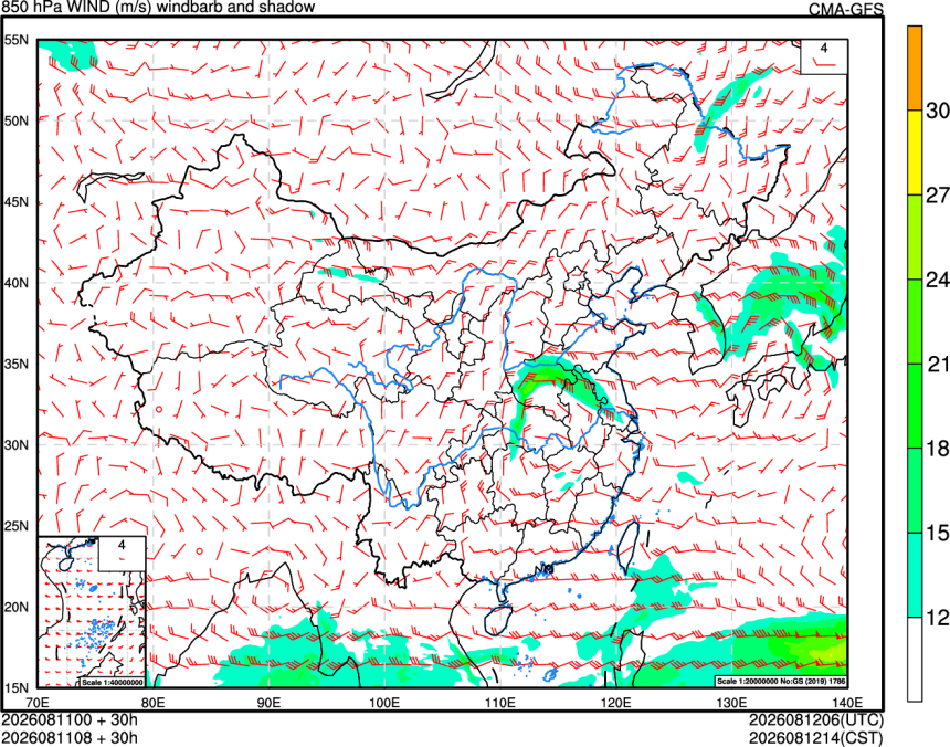 08/11 00时 +030小时