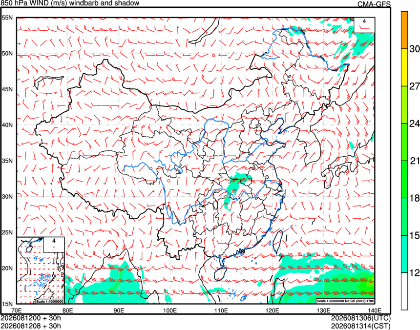 08/12 00时 +030小时