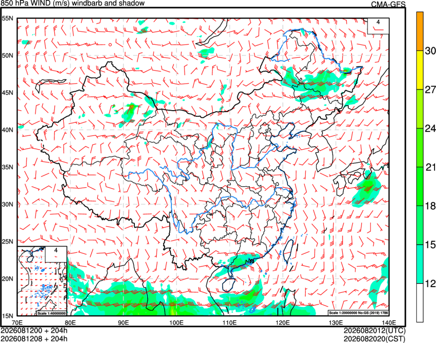 08/12 00时 +204小时