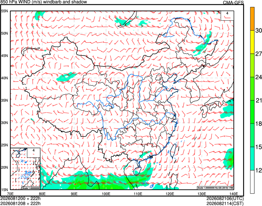 08/12 00时 +222小时