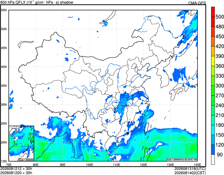 08/12 12时 +030小时