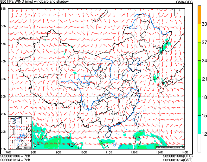 08/13 06时 +072小时