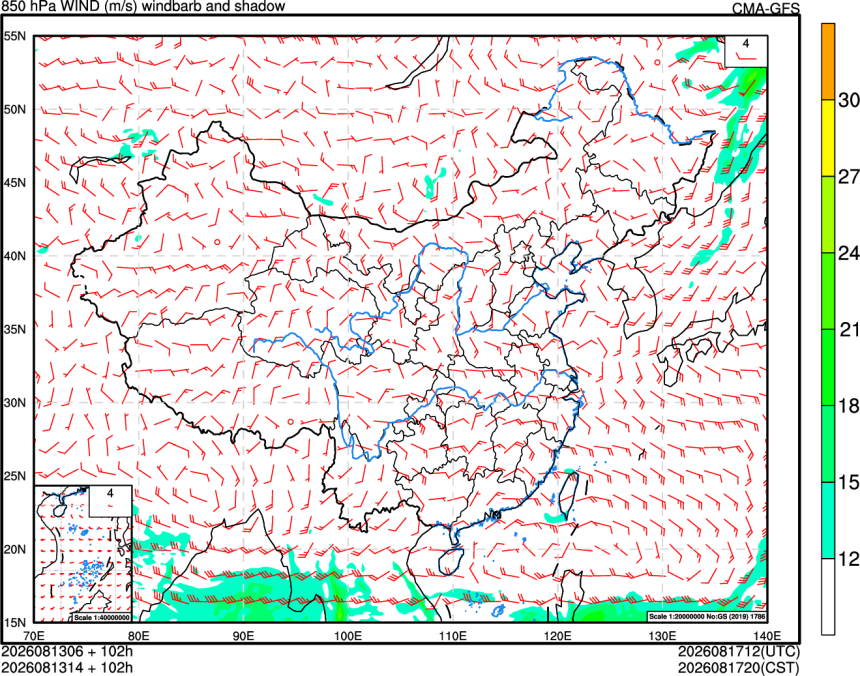08/13 06时 +102小时