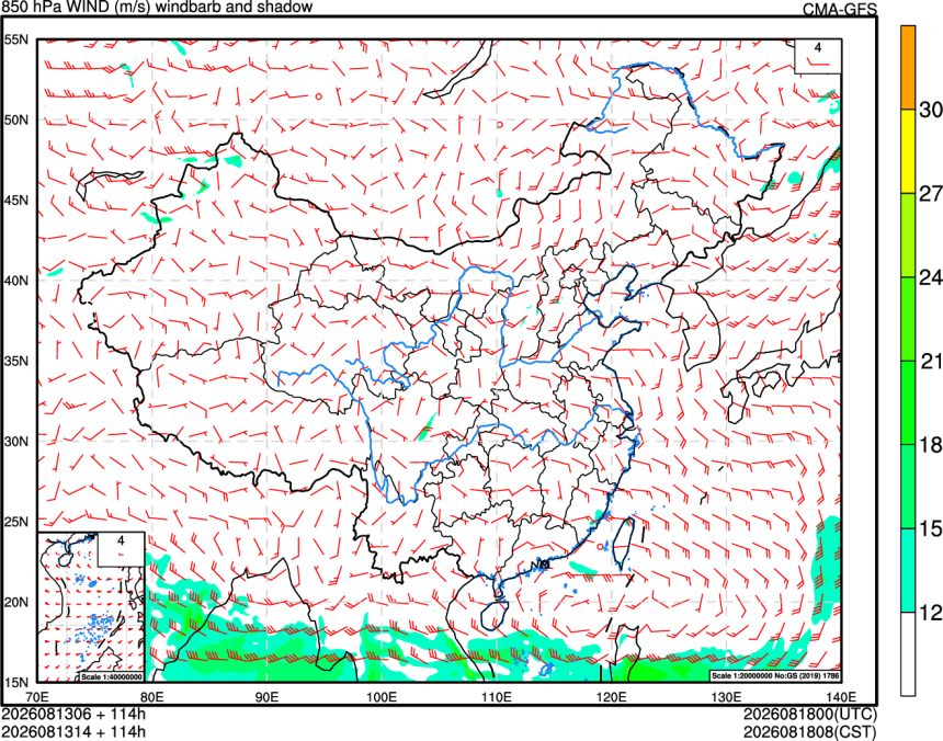 08/13 06时 +114小时