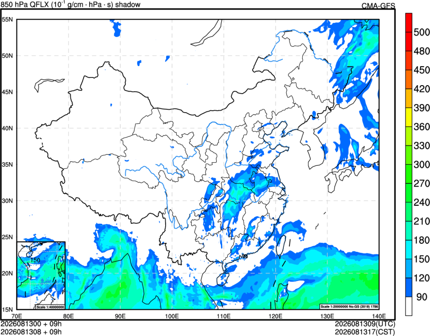 08/13 00时 +009小时