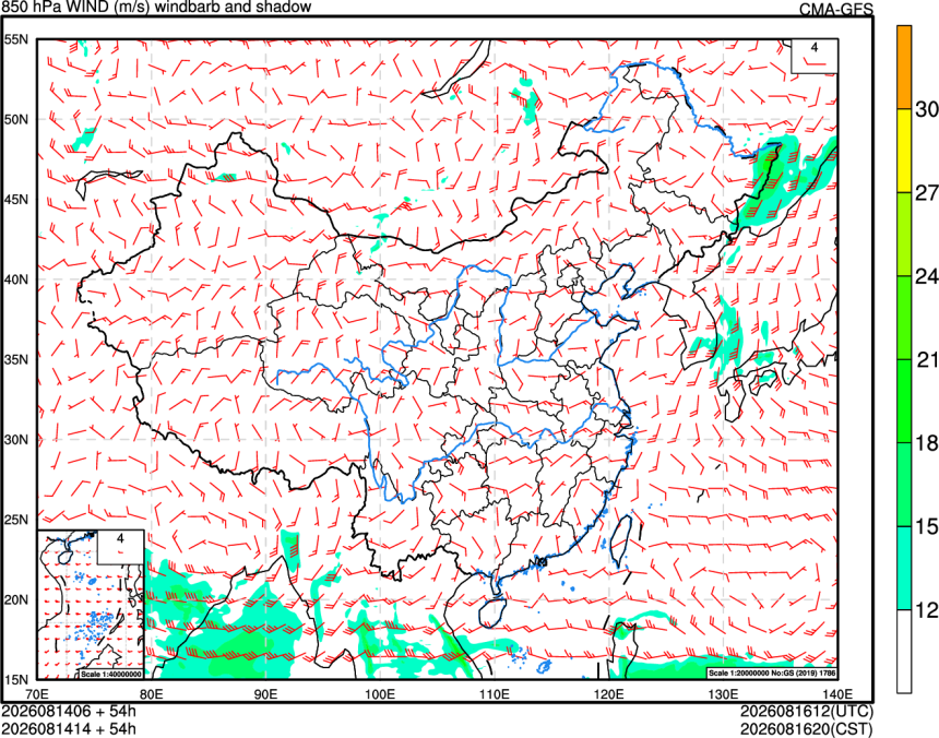08/14 06时 +054小时