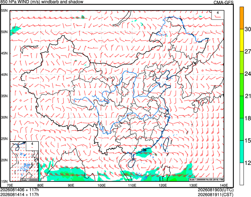 08/14 06时 +117小时
