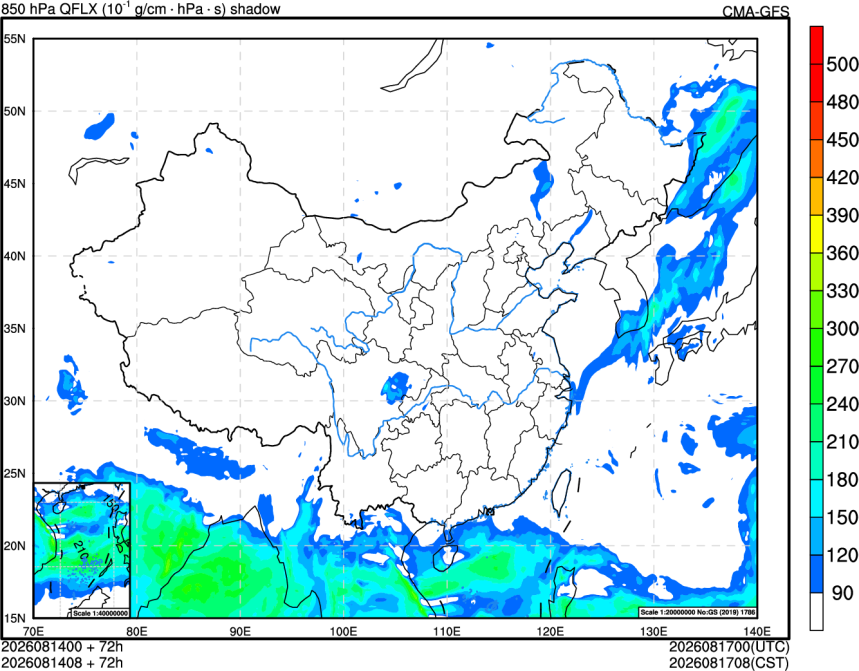 08/14 00时 +072小时
