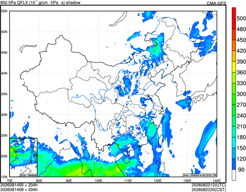 08/14 00时 +204小时