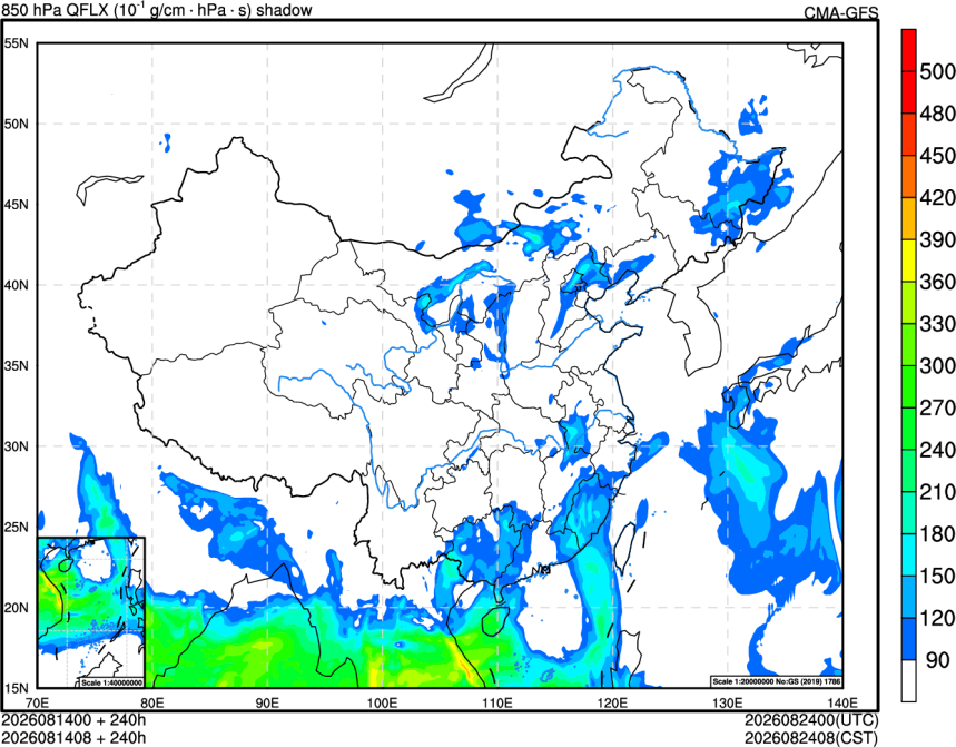 08/14 00时 +240小时